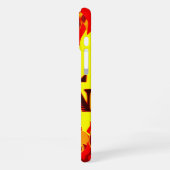 Grill Queen Red Flames BBQ iPhone Case Hoesje (Linkerkant)