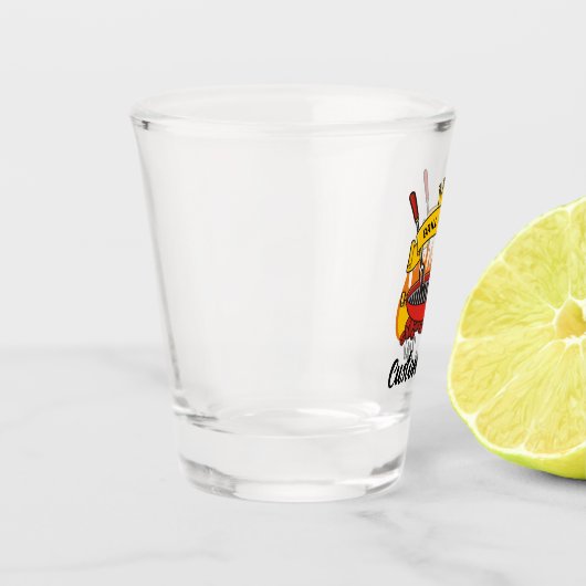 Grill Queen Shot Glas (Links)