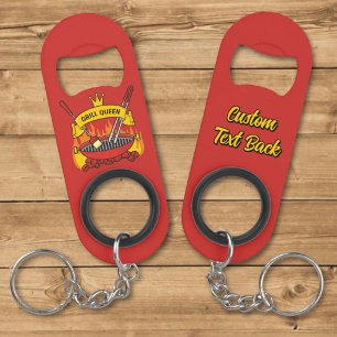 Grill Queen Sleutelhanger Flessenopener