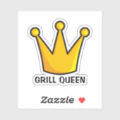 Grill Queen Sticker (Vel)