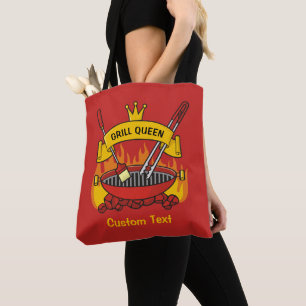 Grill Queen Tote Bag