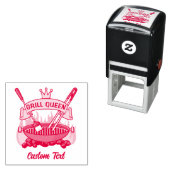 Grill Queen Zelfinktende Stempel (In situ)