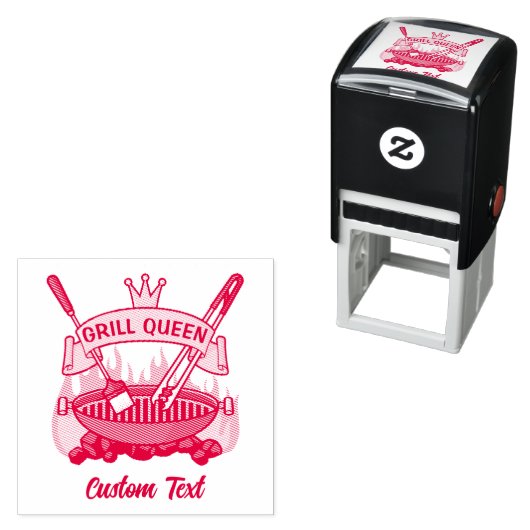 Grill Queen Zelfinktende Stempel (In situ)