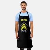Grill Sergeant, Gepersonaliseerde Pap #Fathersdayg Schort (Gedragen)