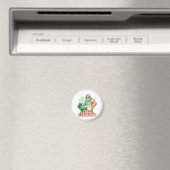 Grill Sergeant Grappige Bigfoot Magneet (Insitu (Vaatwasser))