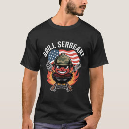 Grill Sergeant - Grappige Vaderdag BBQ T-shirt