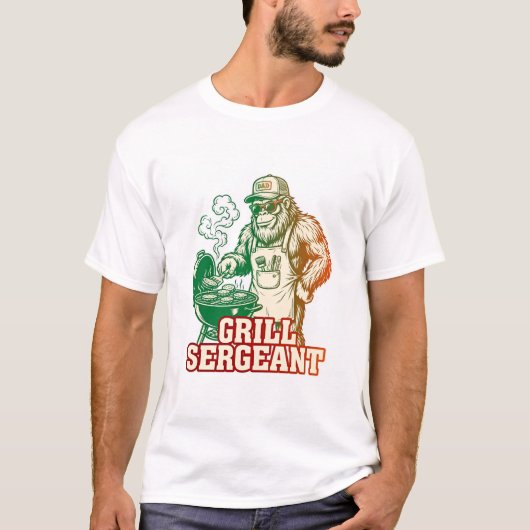 Grill Sergeant T-Shirt (Voorkant)