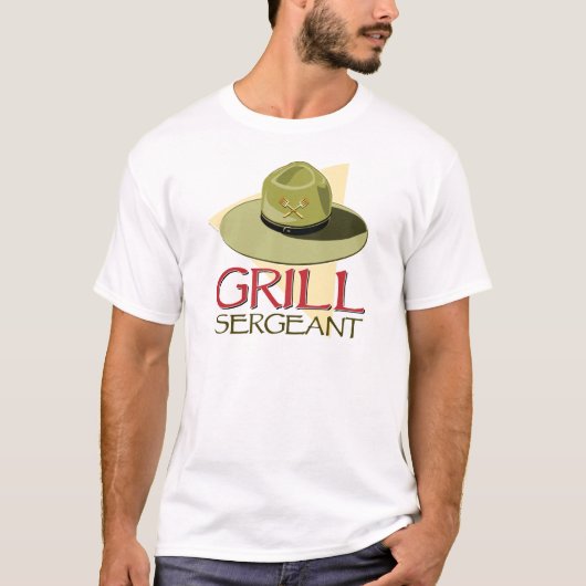 Grill Sergeant T-shirt (Voorkant)