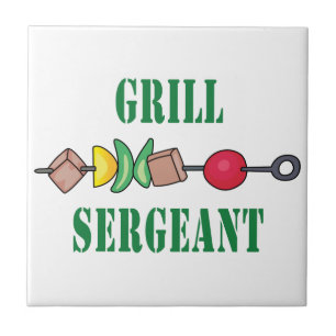 Grill Sergeant Tegeltje