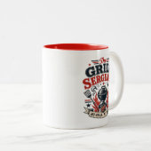Grill Sergeant Tweekleurige Koffiemok (Voorkant rechts)