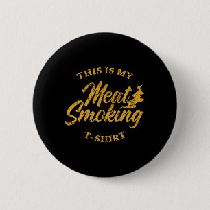 Grill Shirt Bbq Vader Barbecue Dit Is Mijn Vlees S Ronde Button 5,7 Cm