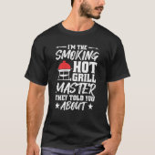 Grill Smoking Master Grilling Barbecue T-shirt (Voorkant)