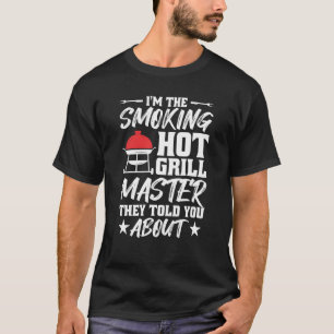 Grill Smoking Master Grilling Barbecue T-shirt