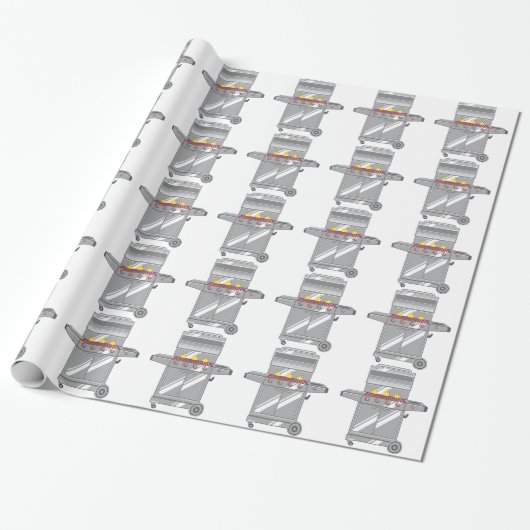 Grill Super Cadeaupapier (Uitgerold)