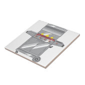 Grill Super Tegeltje (Zijkant)