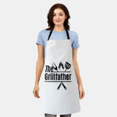 GRILL VADER OVENWANT EN PANHOLDER SCHORT (Gedragen)