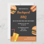 Grill Voedsel Hamburger Hot Dog Zomer Achtertuin B Kaart (Voorkant)