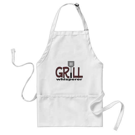 Grill Whisperer Standaard Schort (Voorkant)