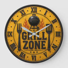 Grill Zone BBQ Grill Master Kitchen Rustic  Grote Klok