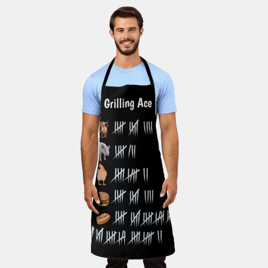 grillas schort (Gedragen)