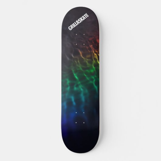 GrillaSkate Kcustom Design 001A ripples Skateboard (Voorkant)