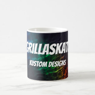 GrillaSkate Kcustom Design 001B ripples Mok