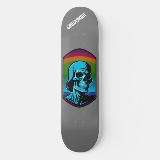 GrillaSkate Kcustom Design 002A Skateboard (Voorkant)