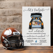 Grillauto Voetbalspel BBQ Bier Koppel Bruiloft / B Kaart