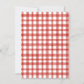 Grillauto Voetbalspel BBQ Bier Koppel Bruiloft / T Kaart (Achterkant)