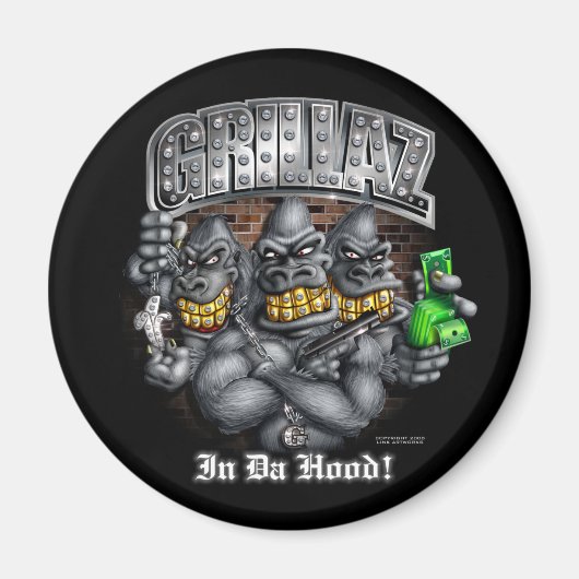 Grillaz Magnet (Voorkant)