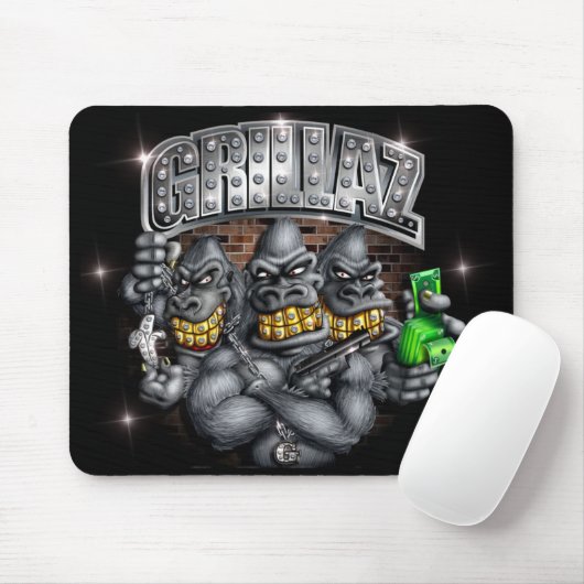 GRILLAZ Mousepad Muismat (Met muis)