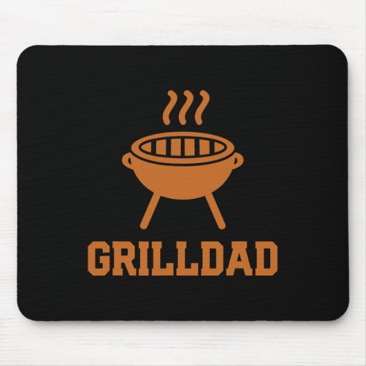 Grilldad Barbecue Grill Daddy Master Bbq Roker Ch Muismat (Voorkant)