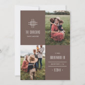 Grille Moving Announcement - Bruin Aankondiging (Voorkant)