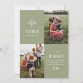 Grille Moving Announcement - Groen Aankondiging (Voorkant)