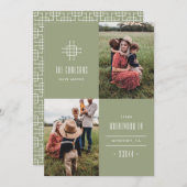 Grille Moving Announcement - Groen Aankondiging (Voorkant / Achterkant)