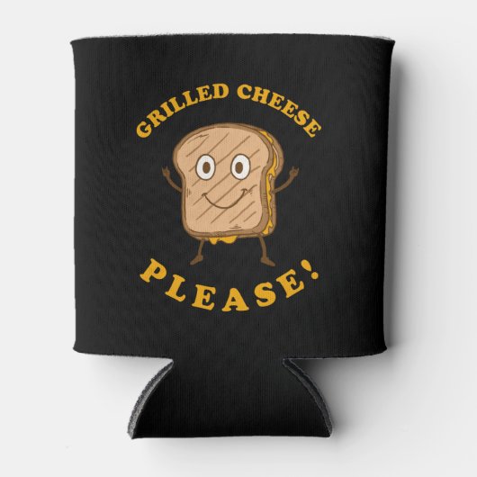 Grilled Cheese alsjeblieft Blikjeskoeler (Voorkant)