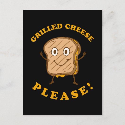 Grilled Cheese alsjeblieft Briefkaart (Voorkant)