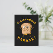 Grilled Cheese alsjeblieft Briefkaart (Staand voorkant)