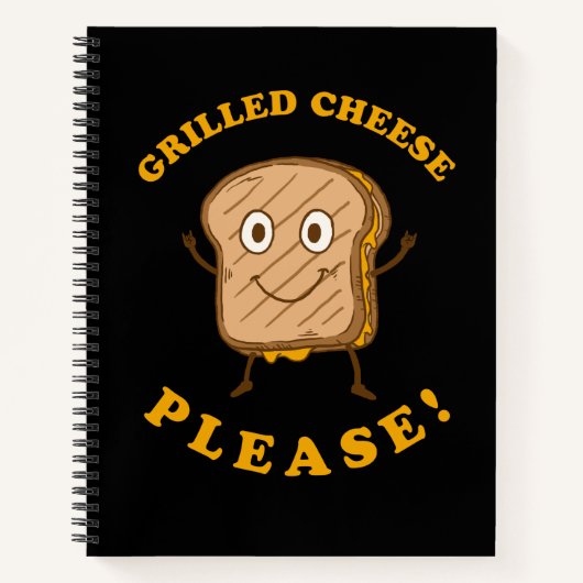 Grilled Cheese alsjeblieft Notitieboek (Voorkant)