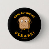Grilled Cheese alsjeblieft Ronde Button 5,7 Cm (Voorkant)