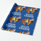 Grilled Cheese Cadeaupapier (Uitgerold)