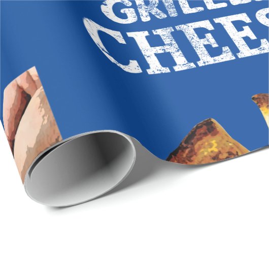 Grilled Cheese Cadeaupapier (Rol Hoek)