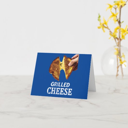 Grilled Cheese Kaart (Gele Bloem)