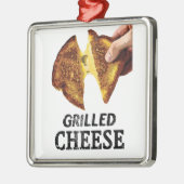 Grilled Cheese Metalen Ornament (Links)