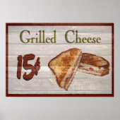 Grilled Cheese Poster (Voorkant)