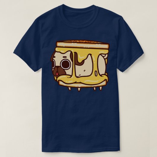 Grilled Cheese Puglie T-shirt (Design voorkant)