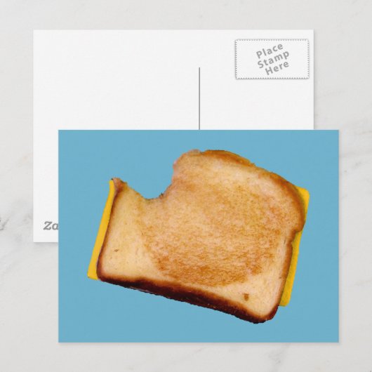 Grilled Cheese Sandwich Briefkaart (Voorkant / Achterkant)
