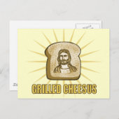 Grilled Cheesus briefkaart (Voorkant / Achterkant)