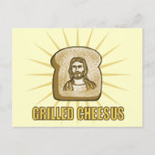 Grilled Cheesus briefkaart (Voorkant)