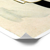 Grilled Chicken Chef  Food and Art Poster (Hoek)